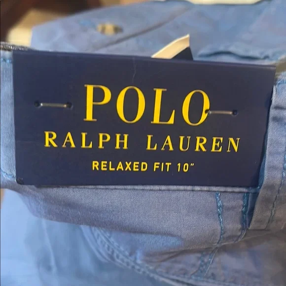 Polo by Ralph Lauren Blue Flat Front Shorts - Picture 3 of 4